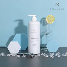 CELLVIS Hydro Active Revitalizing Toner 1000ml Professional Aesthetic Grade Mild Acidic Skin Soothing Hydrating Revitalizing Face Toner _ Made in Korea